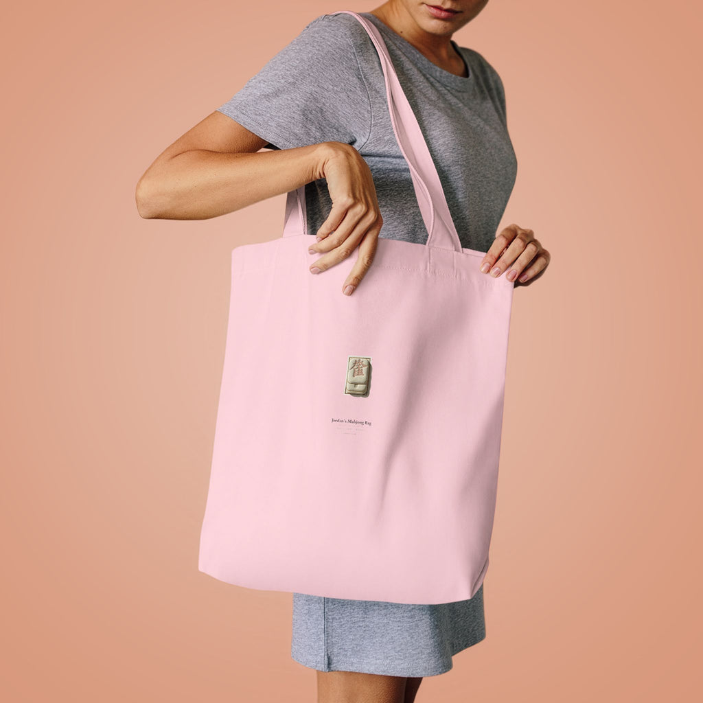 Personalized Mahjong Tile Bag Tote Custom Name Mahjong Gift