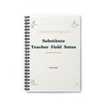Substitute Teacher Field Notes Notebook, Funny Sub Teacher Gift, Substitute Teacher Appreciation Gift