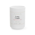 "I Came I Taught I Made A Difference" teacher mug – personalized teacher gift