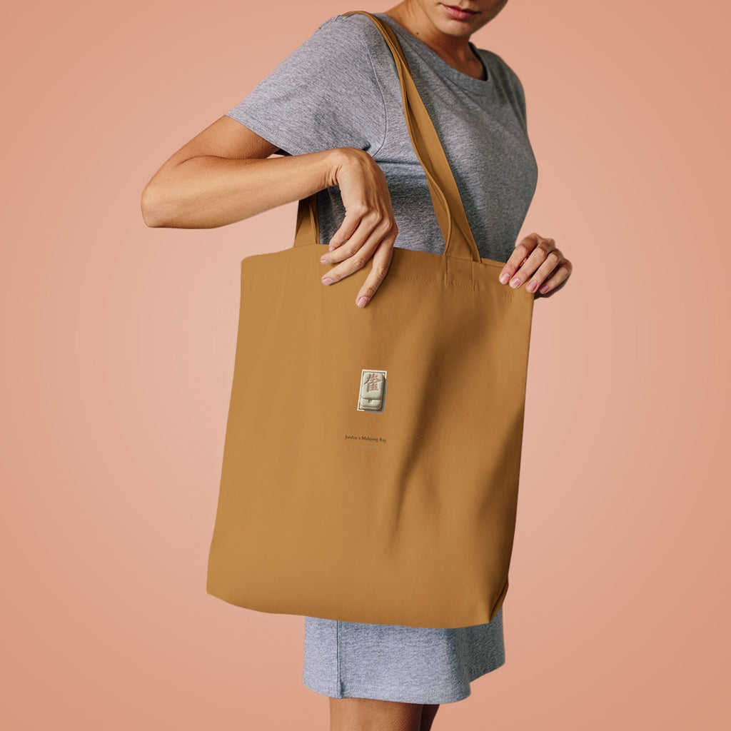 Personalized Mahjong Tile Bag Tote Custom Name Mahjong Gift