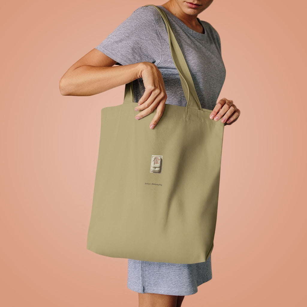 Personalized Mahjong Tile Bag Tote Custom Name Mahjong Gift