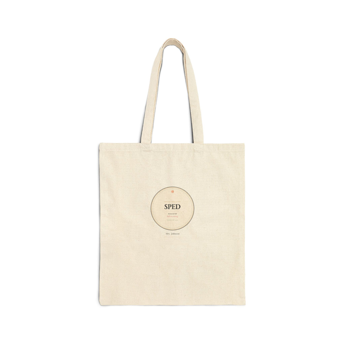 SPED Teacher Tote Bag Special Education Gift Personalized
