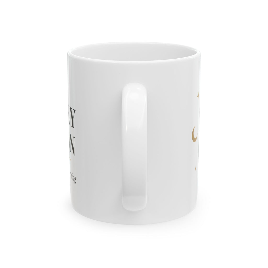 Ghost Spooky Season Mug, Cute Halloween Coffee Mug, Fall Ghost Cup Gift, 11 oz Ceramic