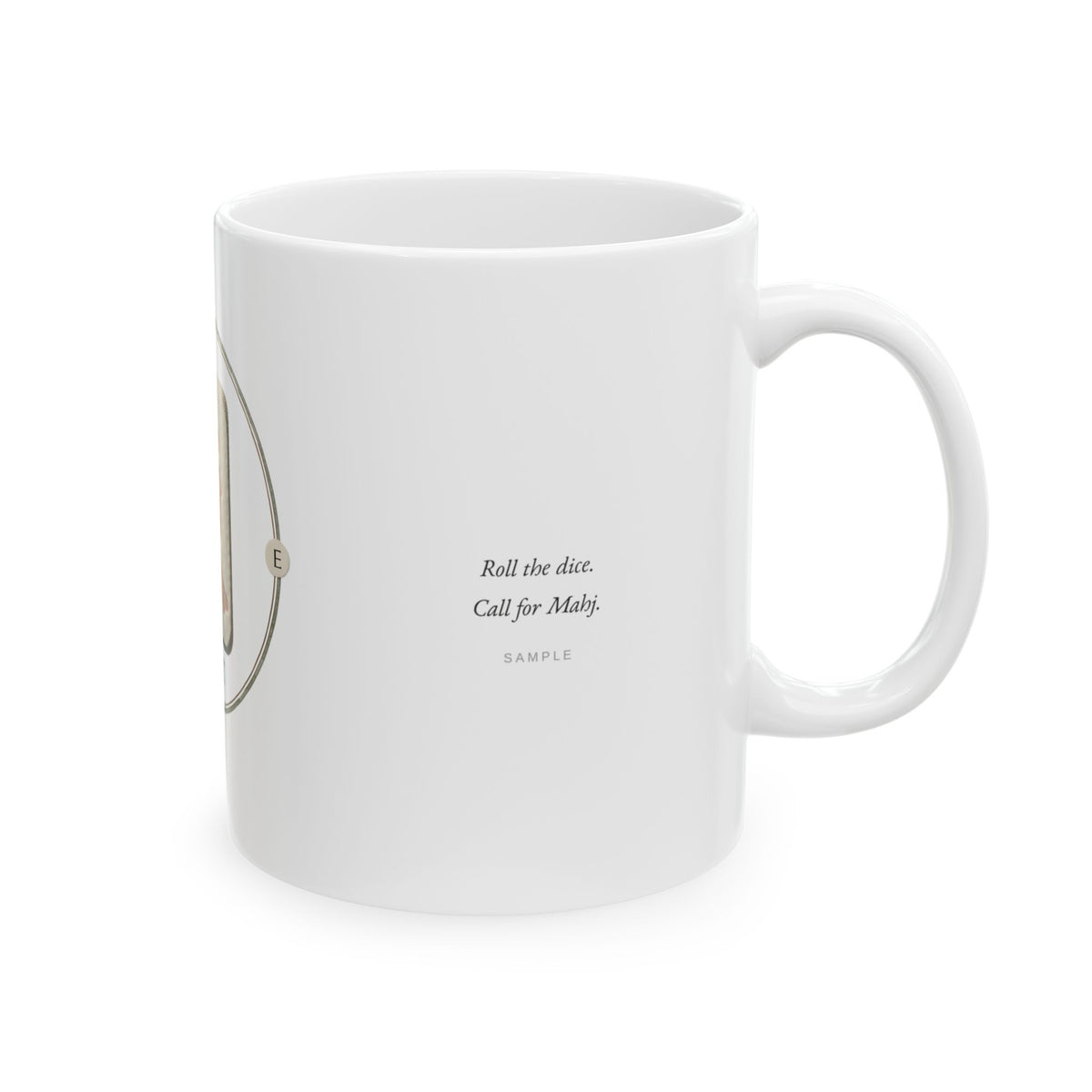 In My Mahjong Era Mug Funny Mahjong Gift East Wind Coffee Cup