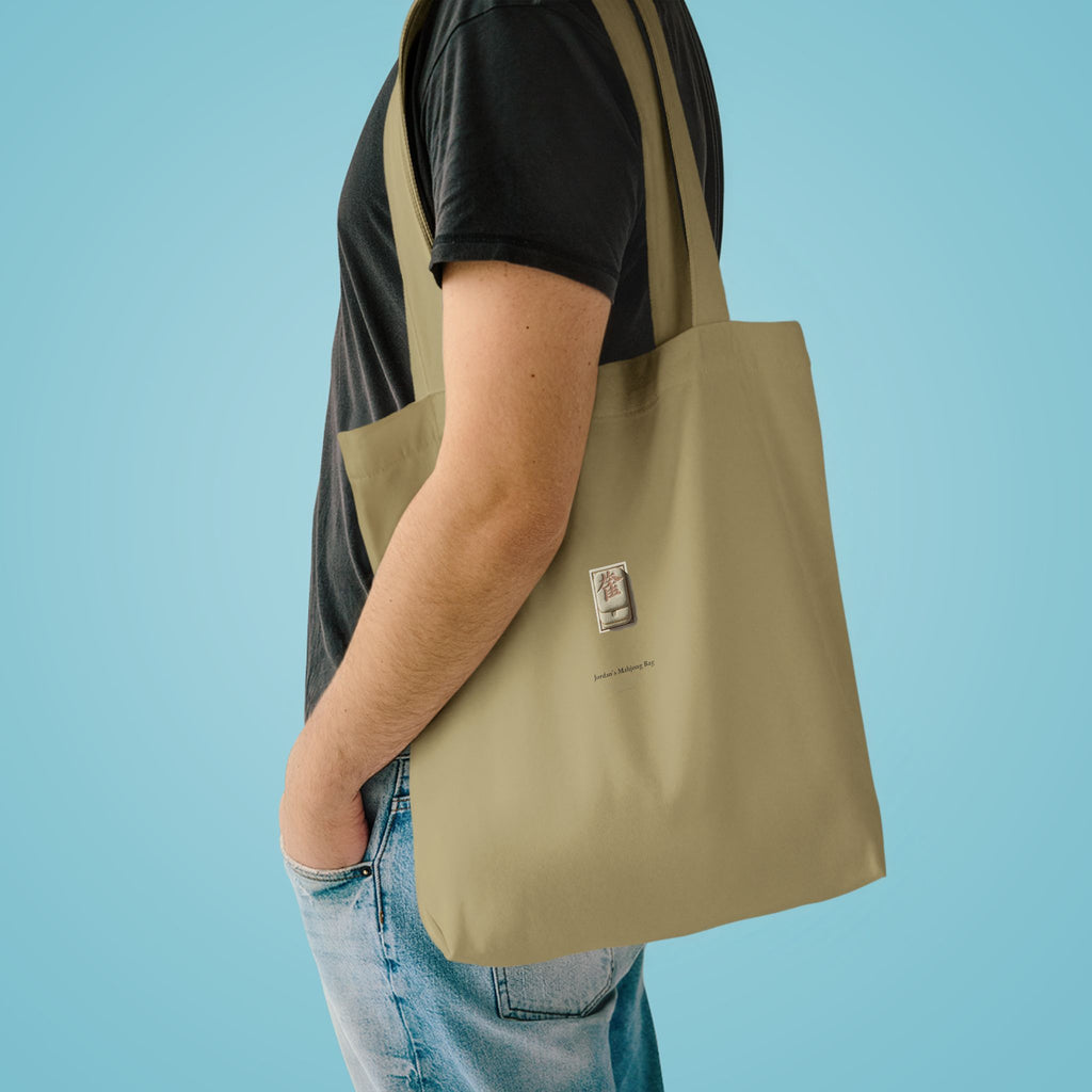 Personalized Mahjong Tile Bag Tote Custom Name Mahjong Gift