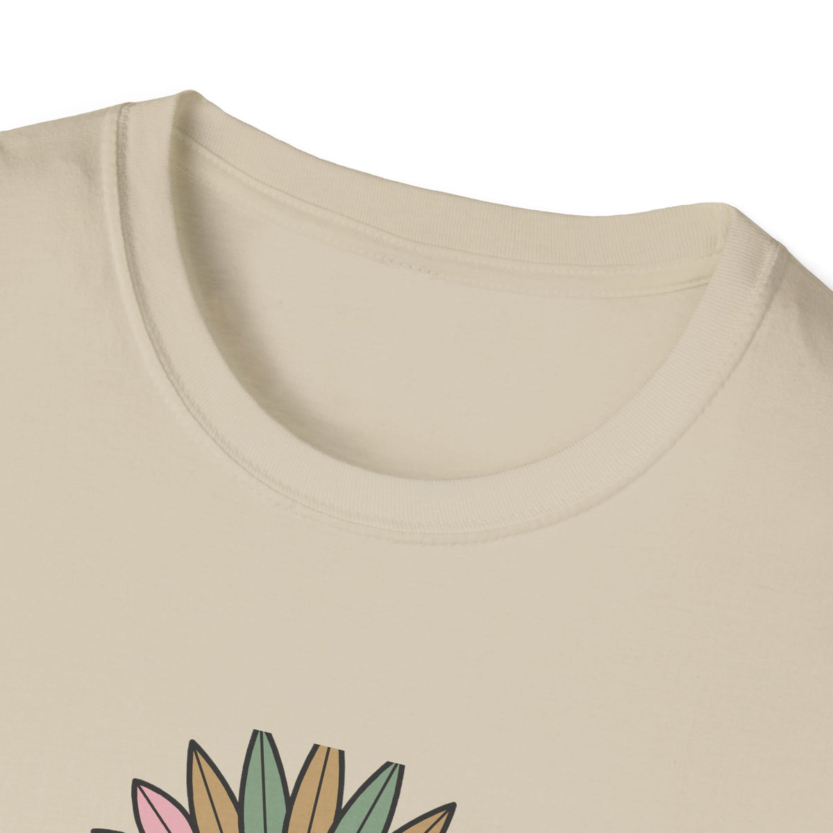 Gather Thankful Together Family Thanksgiving Shirt, Matching Turkey Tee 2026, Unisex Softstyle Sand